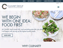 Tablet Screenshot of culinartgroup.com